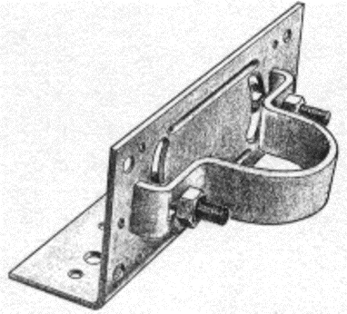 Adj Wood Adapter Clamp 1 7/8