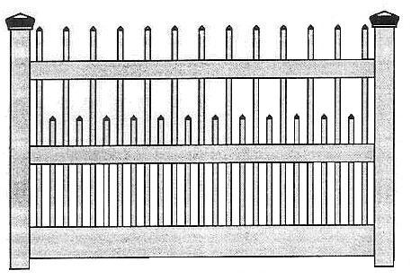 Oxford Fence Sections